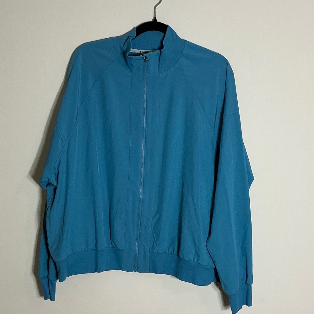 ZELOS Blue Bomber Jacket
